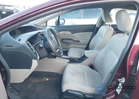 2014 Honda Civic Lx z USA, uszkodzony, nr VIN 19XFB2F51EE252082